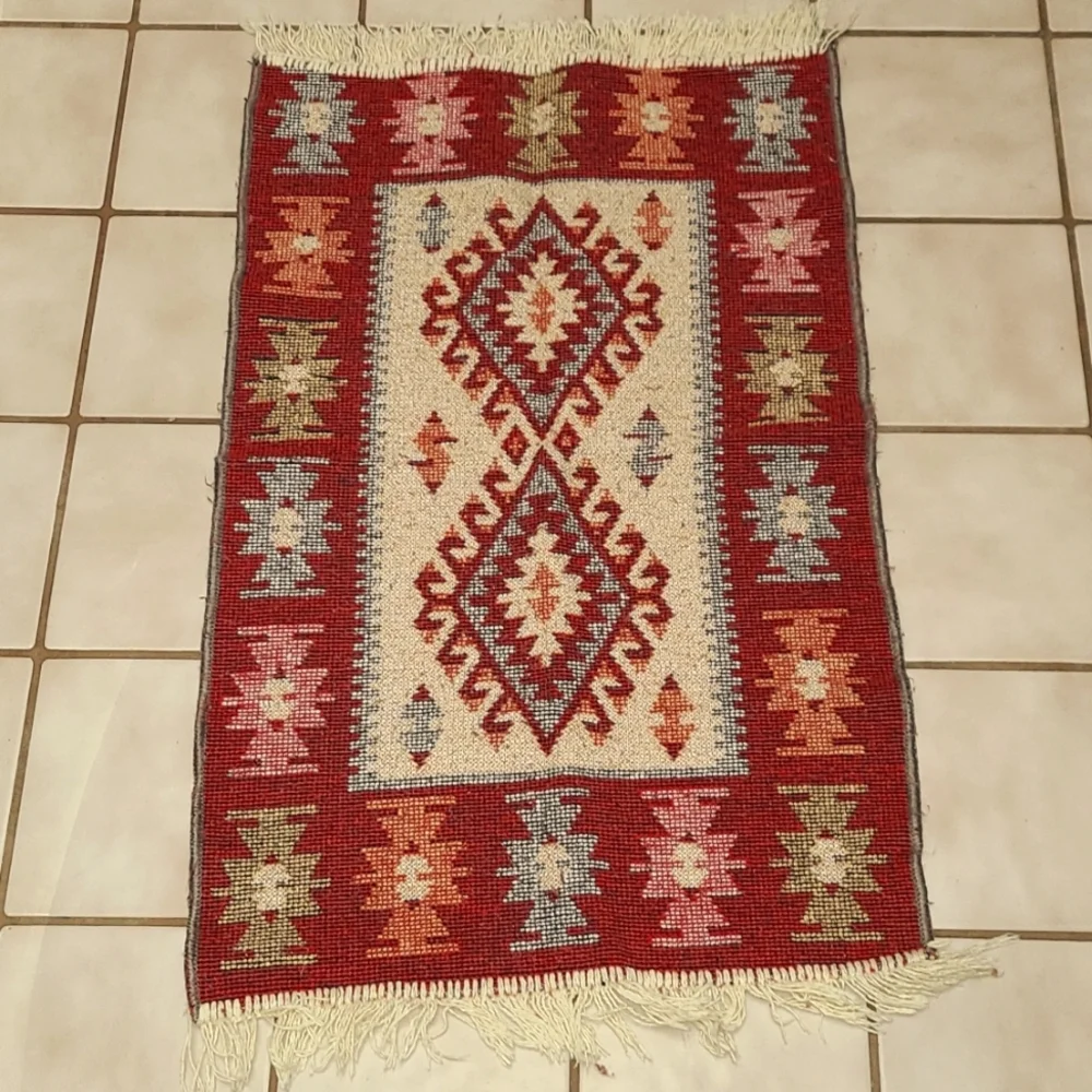 Lightly Used Small Rug - Picture 1 of 4